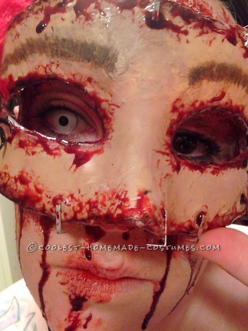 Disturbing Halloween Makeup - Buffalo Bill's Masquerade Party