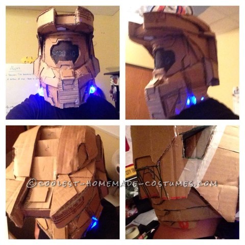 Awesome Cardboard Master Chief Costume