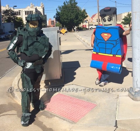 Awesome Cardboard Master Chief Costume