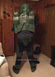 Awesome Cardboard Master Chief Costume