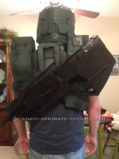 Awesome Cardboard Master Chief Costume