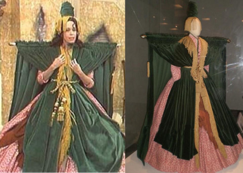 Beautifully-Made Carol Burnett's Curtain Dress Costume