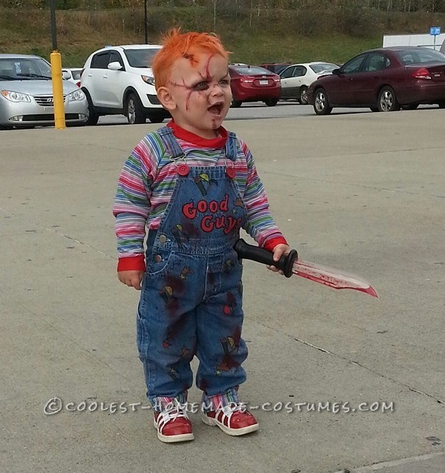 Chucky Toddler Costume - the Beginning, When He Was Two Years Old