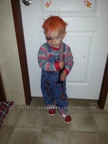 Chucky Toddler Costume - the Beginning, When He Was Two Years Old