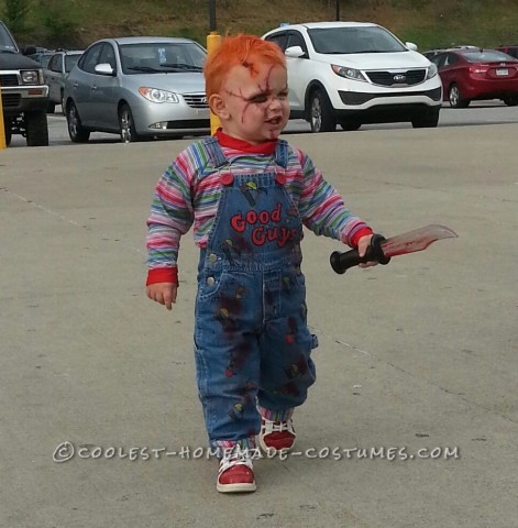 Chucky Toddler Costume - the Beginning, When He Was Two Years Old