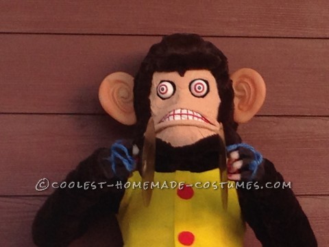 Coolest Homemade Clapping Monkey Costume