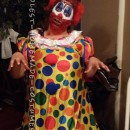 Creepy Homemade Clown Costume