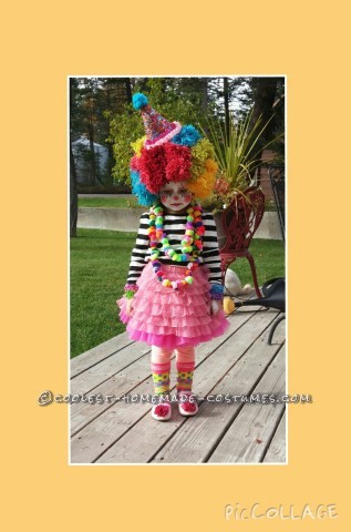 Homemade Clown and Mime Family Costumes