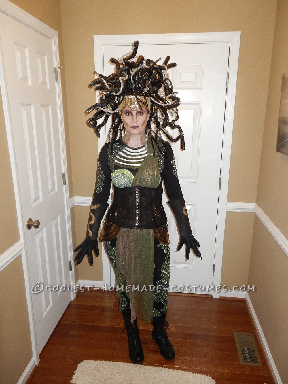 Contest Winning DIY Medusa Costume