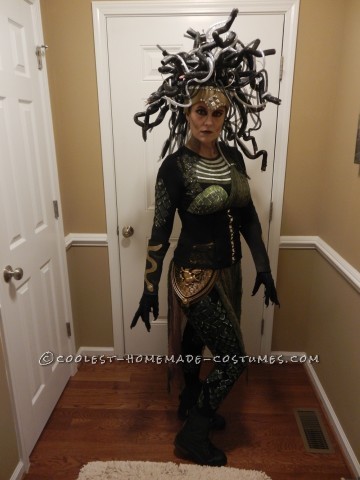 Contest Winning DIY Medusa Costume