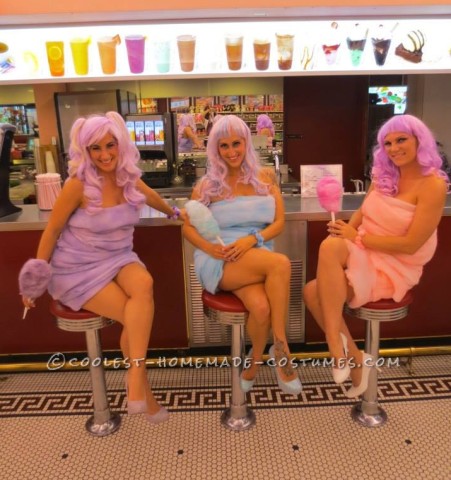 Coolest Cotton Candy Girls Costumes