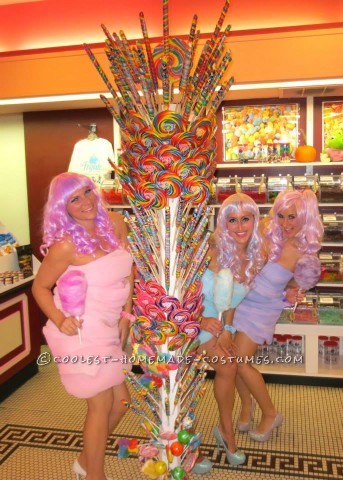 Coolest Cotton Candy Girls Costumes