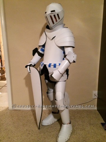 Coolest Kid's Medieval Knight DIY Halloween Costume