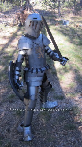 Coolest Kid's Medieval Knight DIY Halloween Costume