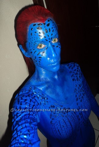 Coolest Homemade Mystique Costume