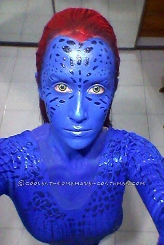 Coolest Homemade Mystique Costume