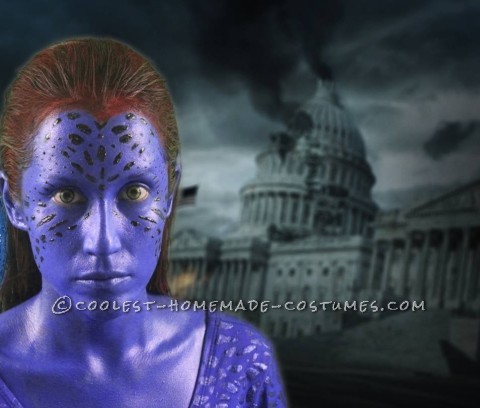 Coolest Homemade Mystique Costume