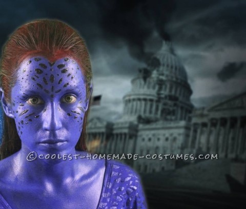 Coolest Homemade Mystique Costume