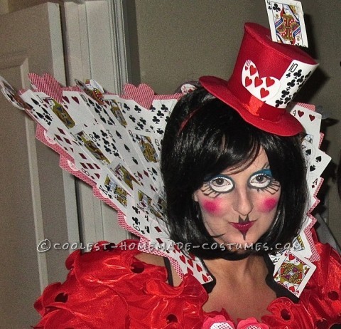 Coolest Queen of Hearts Costume Made in 2 Days!