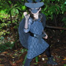 Coolest Homemade Raven Costume for a Girl