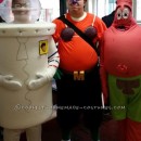 Coolest Sandy Cheeks, Mermaid Man and Patrick Star Group Costume