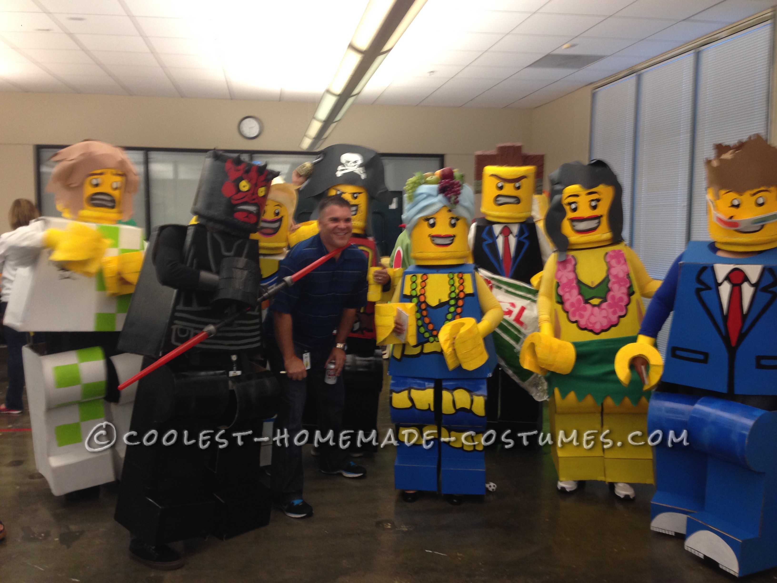 Corporate LEGO Minifigure Costumes Extravaganza