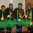 Cowabunga! DIY Ninja Turtle Costumes for Female Group