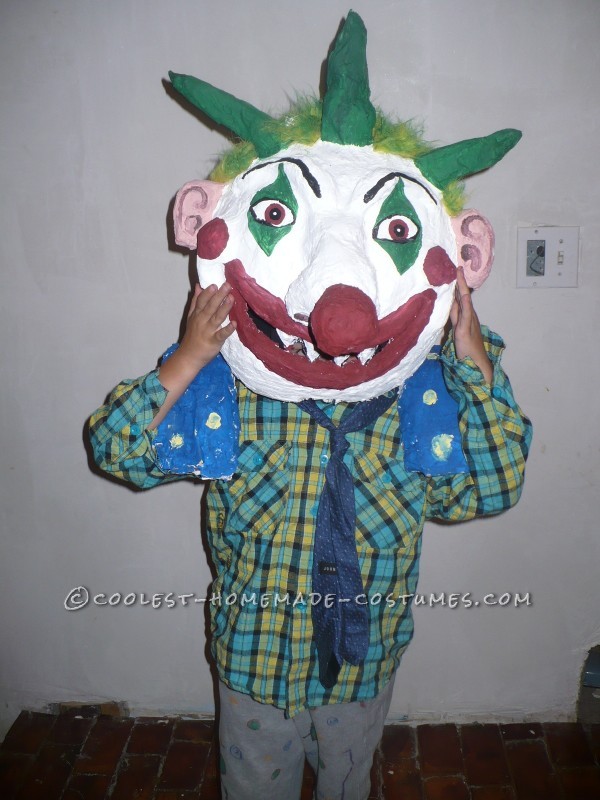 Crazy Big Headed Clown