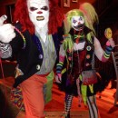 Creepy Clown Couple Costume