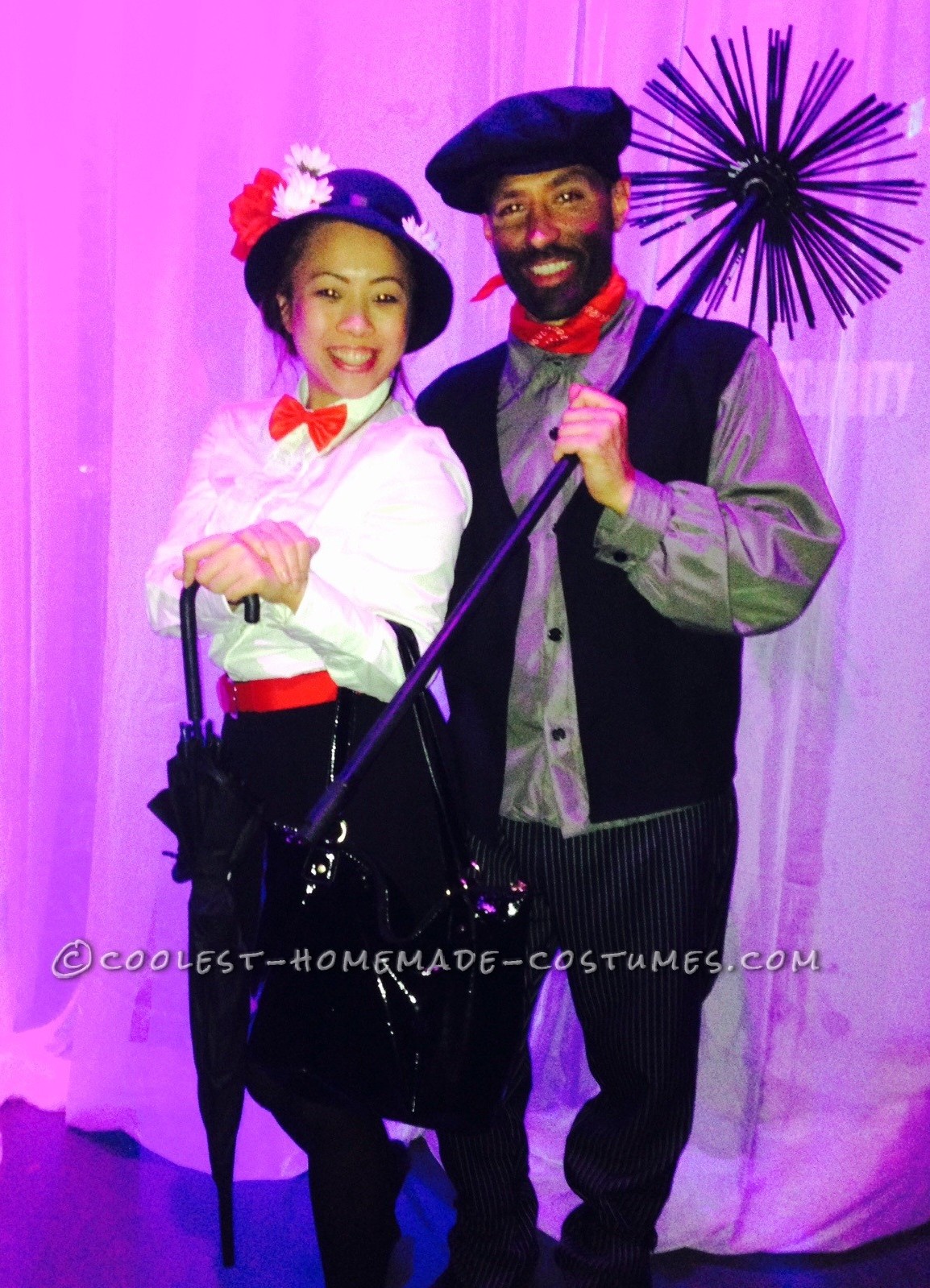 Custom DIY Mary Poppins Costume