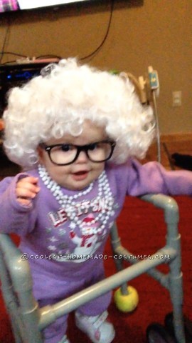 Cutest Little Old Lady Baby Costume