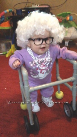 Cutest Little Old Lady Baby Costume