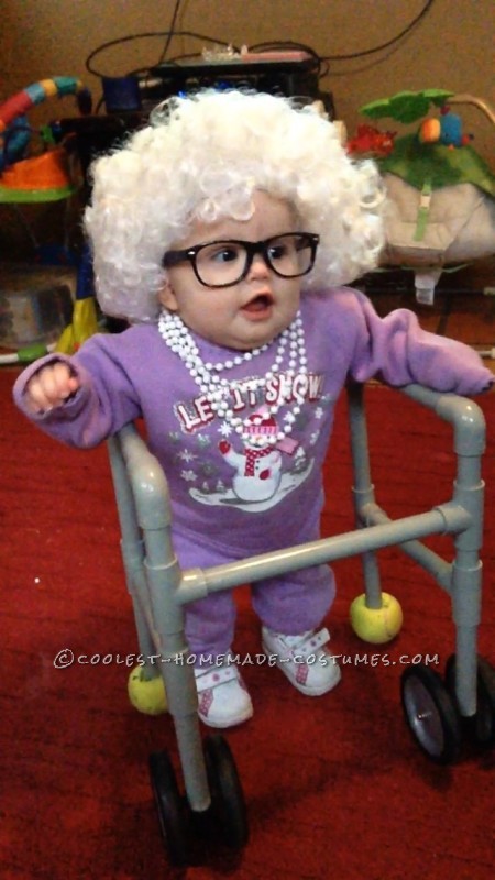 Cutest Little Old Lady Baby Costume