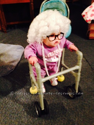 Cutest Little Old Lady Baby Costume