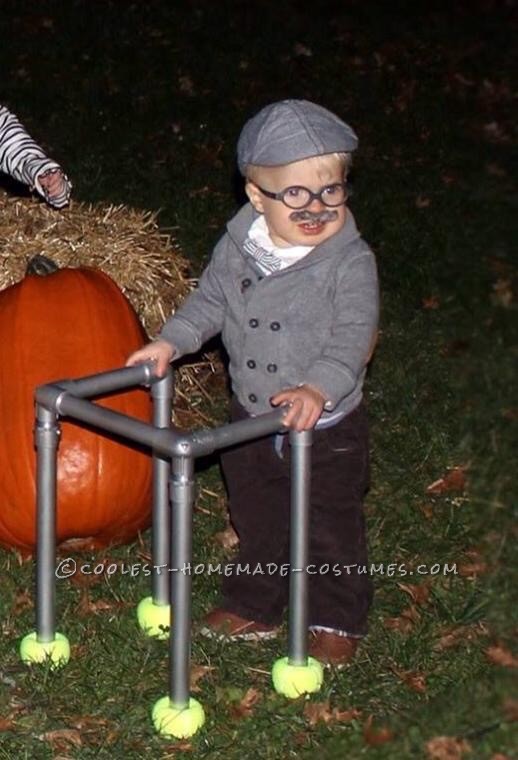 Cutest Little Old Man Costume for a Toddler