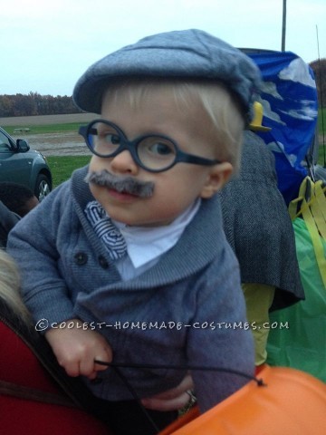 Cutest Little Old Man Costume for a Toddler