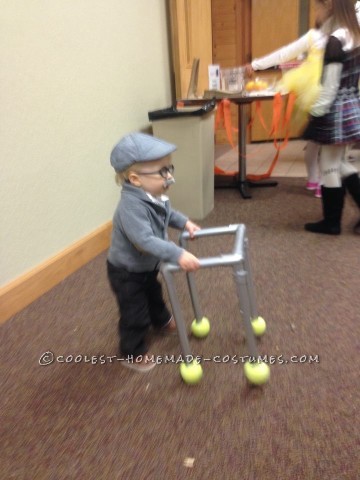 Cutest Little Old Man Costume for a Toddler