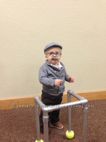 Cutest Little Old Man Costume for a Toddler