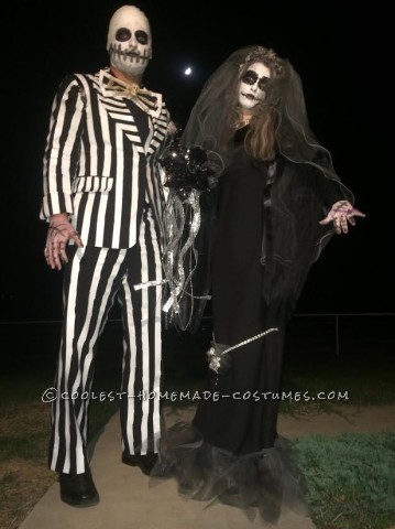 Death Can't Part Us Skellington Costumes