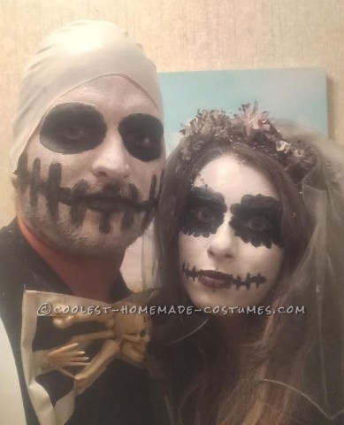 Death Can't Part Us Skellington Costumes