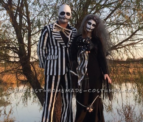 Death Can't Part Us Skellington Costumes