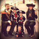 Amazing DIY Three Amigos Family Costume