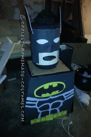 First Try DIY Lego Batman Halloween Costume