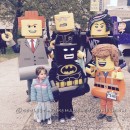 Cool DIY Lego Family Costume