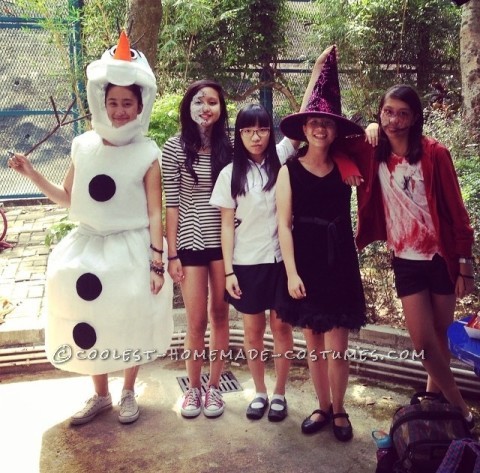 Cool DIY Olaf Costume for Teens