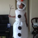 Cool DIY Olaf Costume for Teens