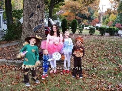 DIY Wizard Of Oz Family Costume