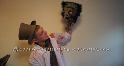 Dr. Frankenstein and his Puppet Monster Frank
