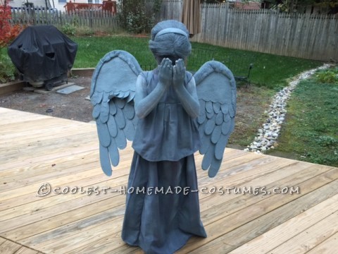 Dr. Who Weeping Angel Costume for a True 10 Year Old Whovian!