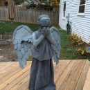 Dr. Who Weeping Angel Costume for a True 10 Year Old Whovian!